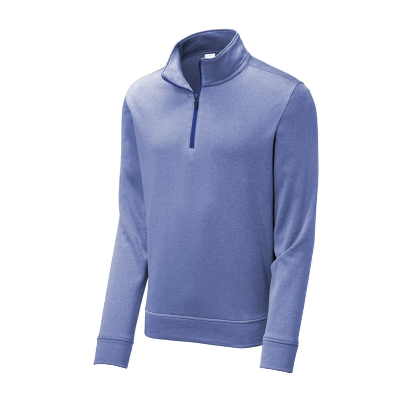 Sport-Tek PosiCharge Sport-Wick Heather Fleece 1/4-Zip Pullover., custom hoodie or sweatshirt with logo imprint 17