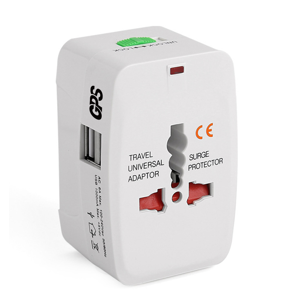 2 USB Universal Travel Adapter 4