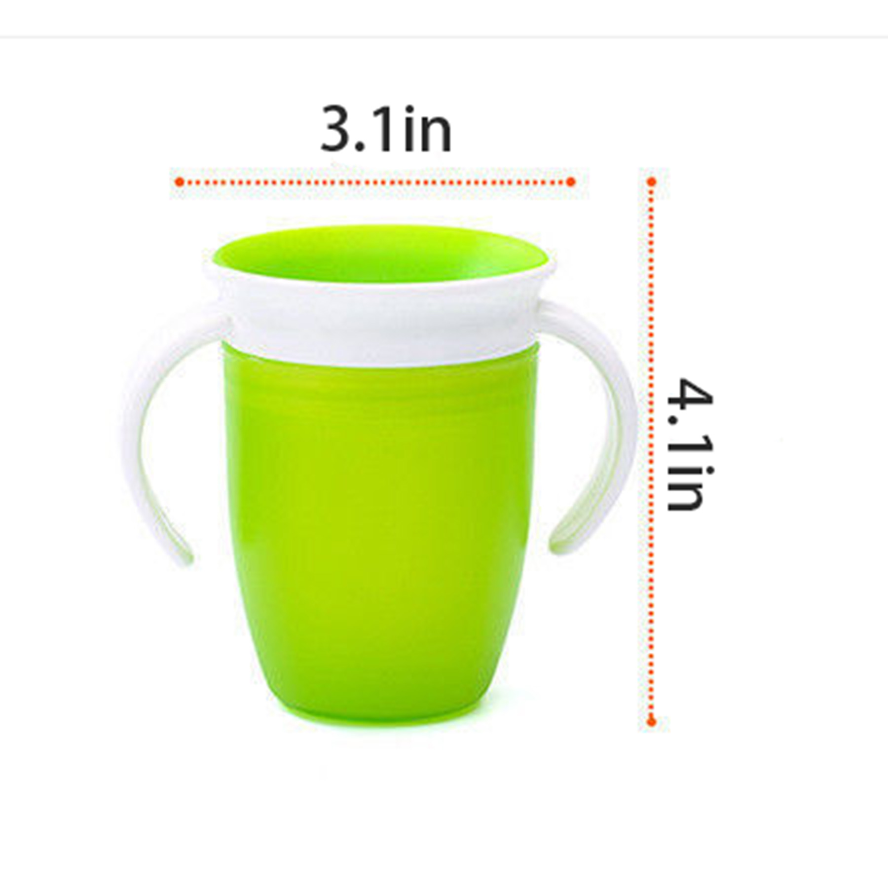 7 OZ Trainer Sippy Cup with Handles 4