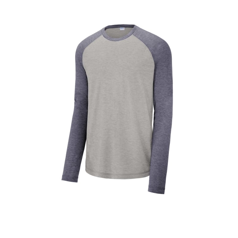 Sport-Tek PosiCharge Long Sleeve Tri-Blend Wicking Raglan Tee 33