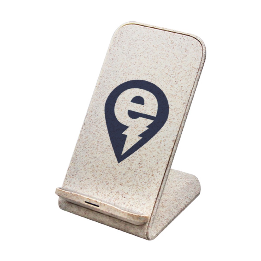 Wheat Straw Fast Wireless Charging Phone Stand 7
