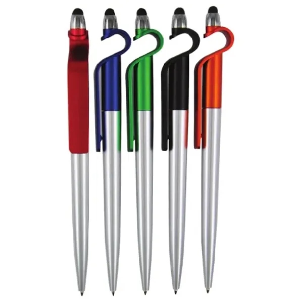 Stylus Ballpoint Pen with Phone Stand 2