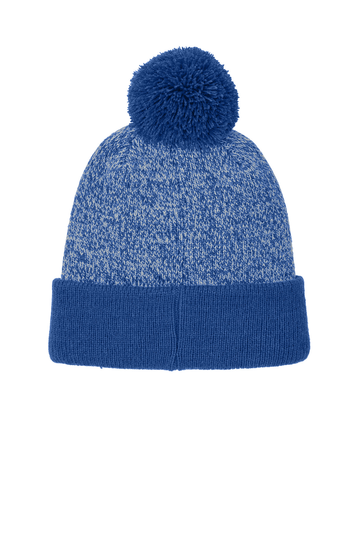 Sport-Tek Halftime Heather Pom Beanie STC68 9