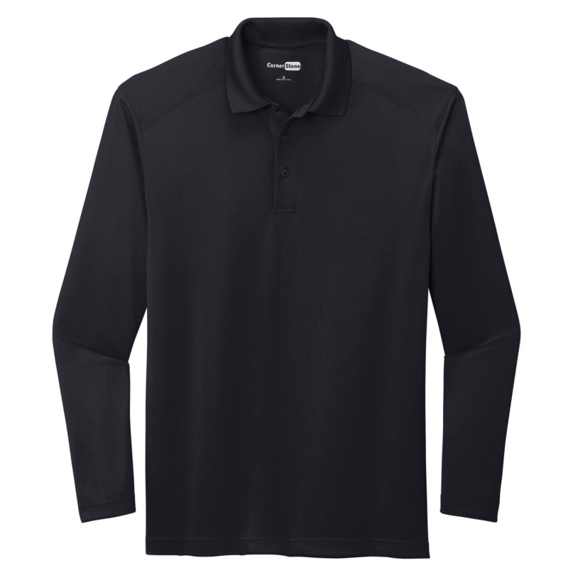 CornerStone Select Lightweight Snag-Proof Long Sleeve Polo 3