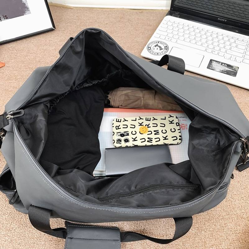 Oxford Gym Duffel Bag with Luggage strap 7