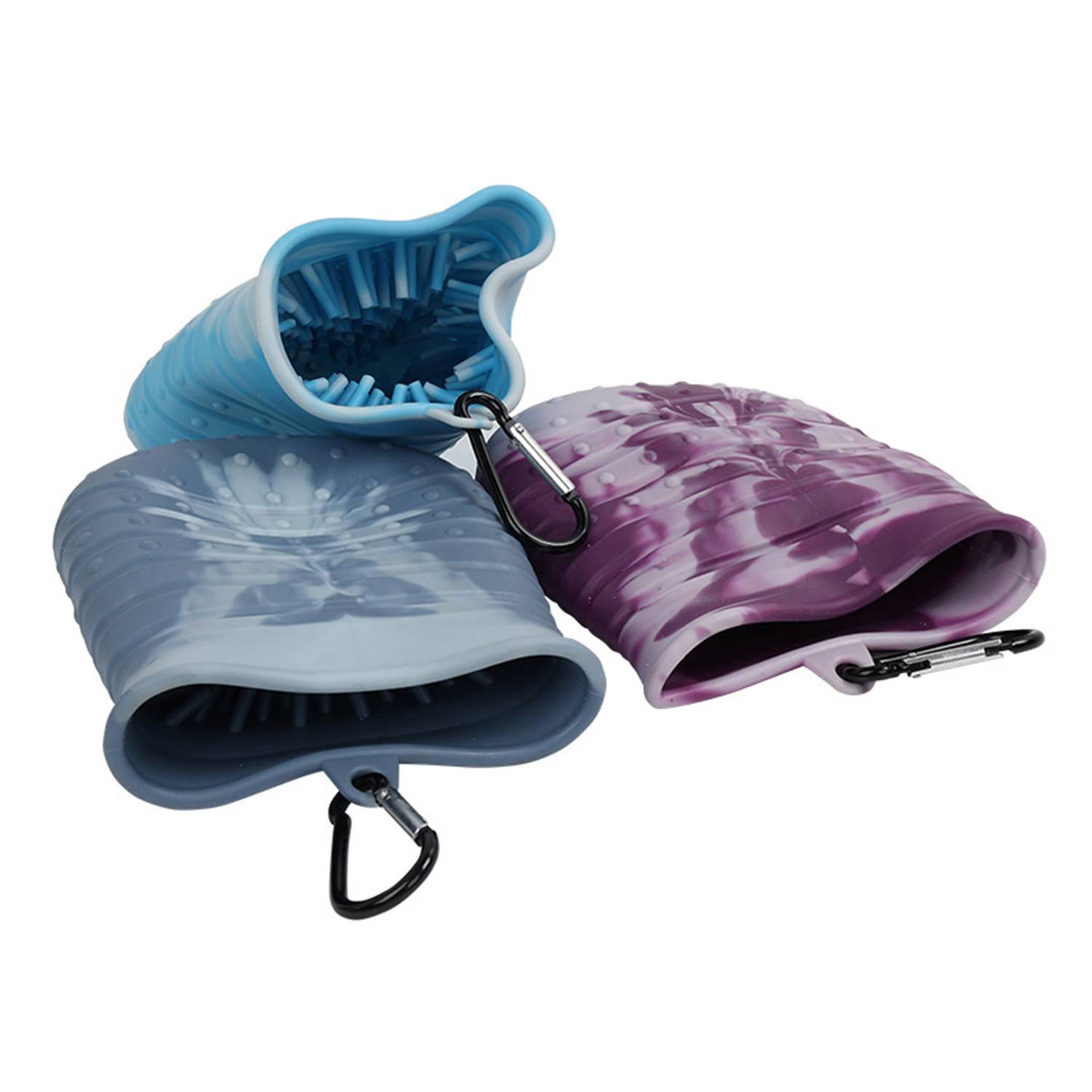 Soft Rubber Pet Paw Cleaner & Pet-Hair Bursh 5