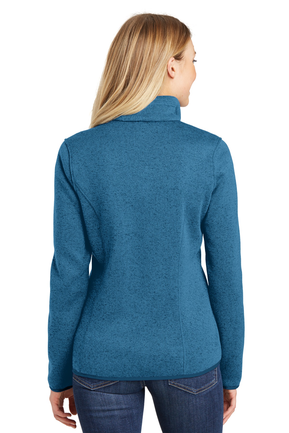 Port Authority Women's Sweater Fleece Jacket. L232 52