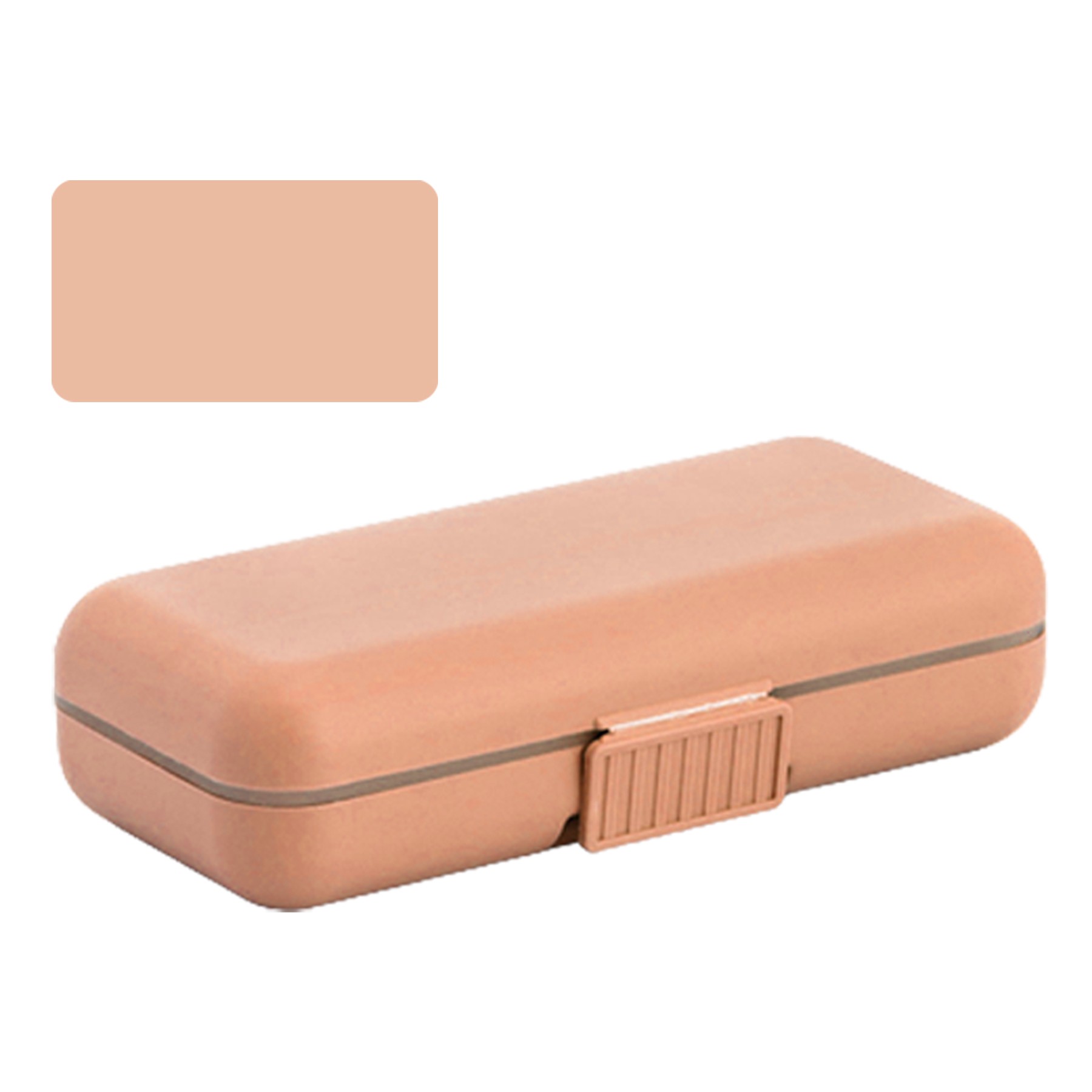 Flip-Top Medicine Box W/8 Compartments 2