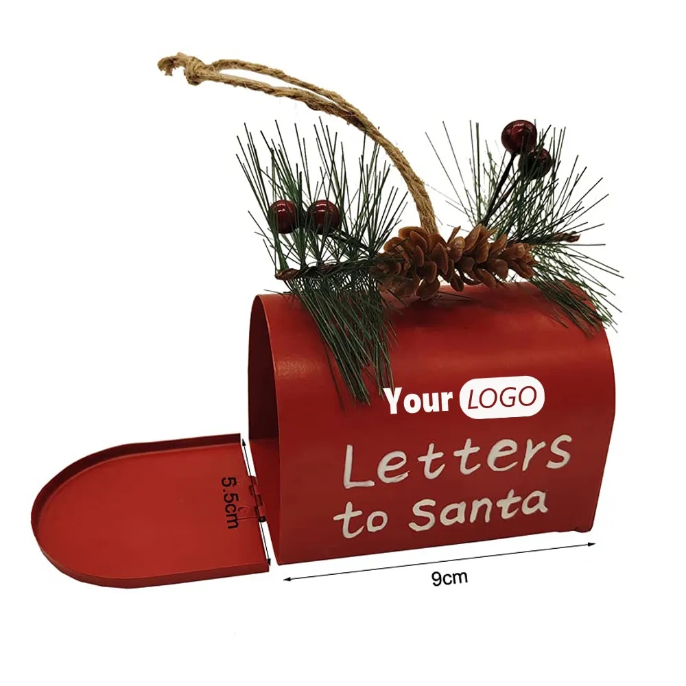 Creative Christmas Mail Box Swag with Pine 4