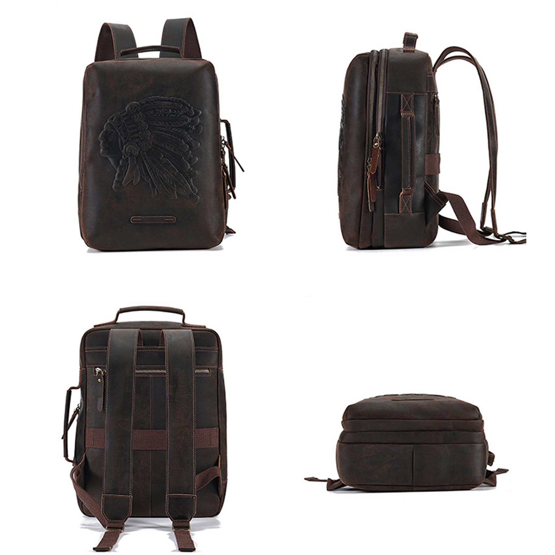 Large Capacity Business Travel Hiking Shoulder Backpack 3