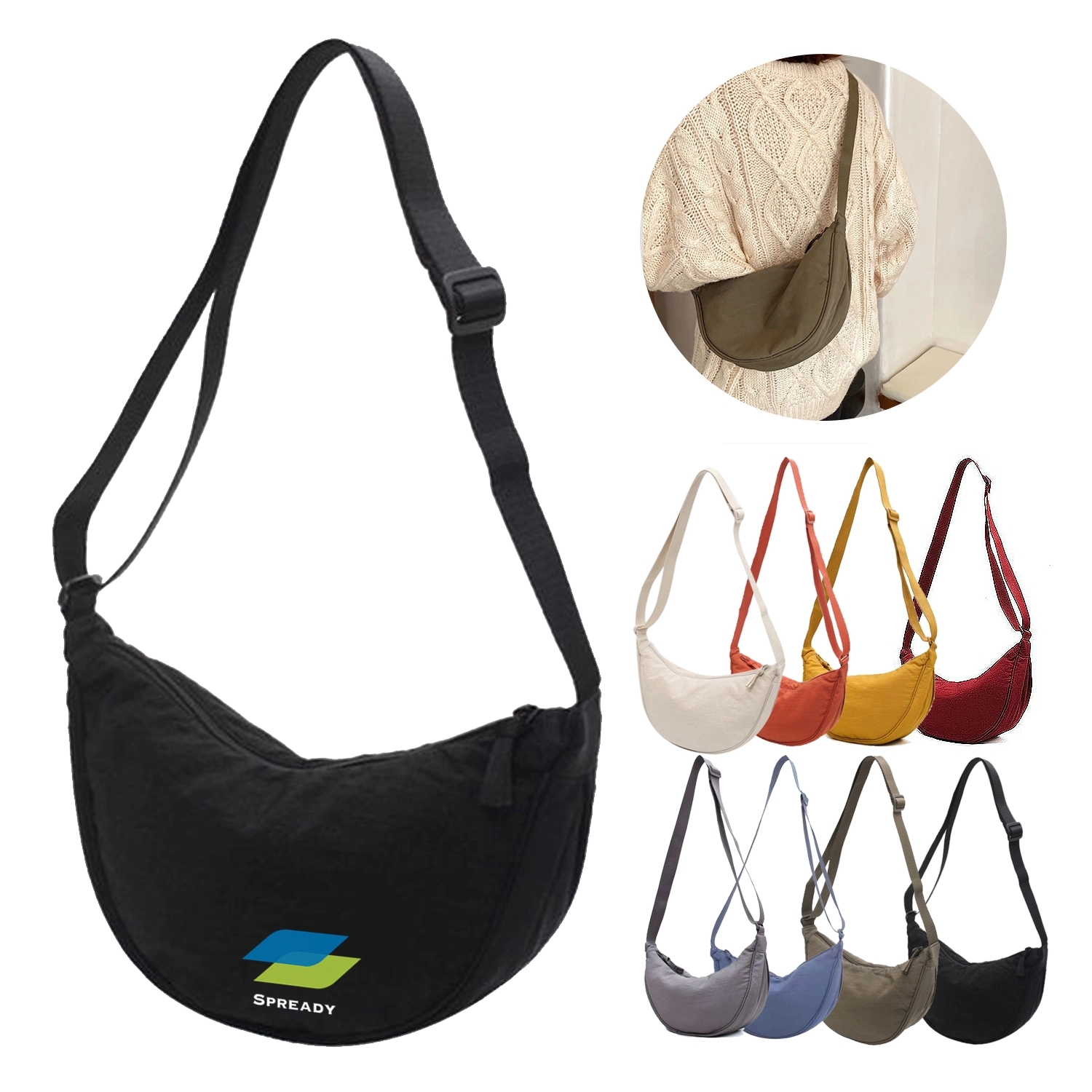 Simple Design Women'S Messenger Bag 2