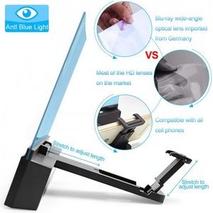 Phone Screen Magnifier With BT Speaker 12'' 3