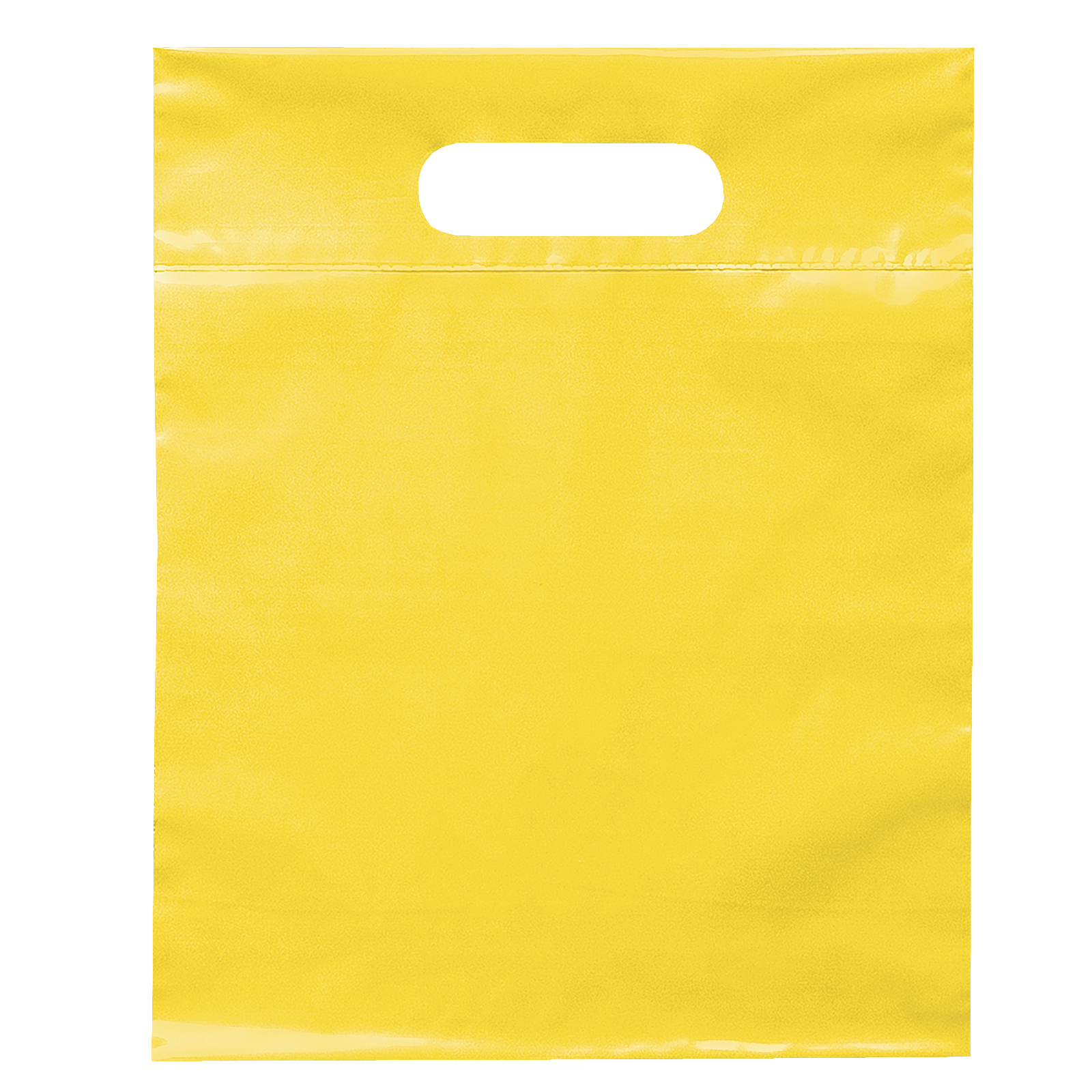 Die Cut Handle Bag - 9 1/2W x 12H - Flexo Ink Print 16