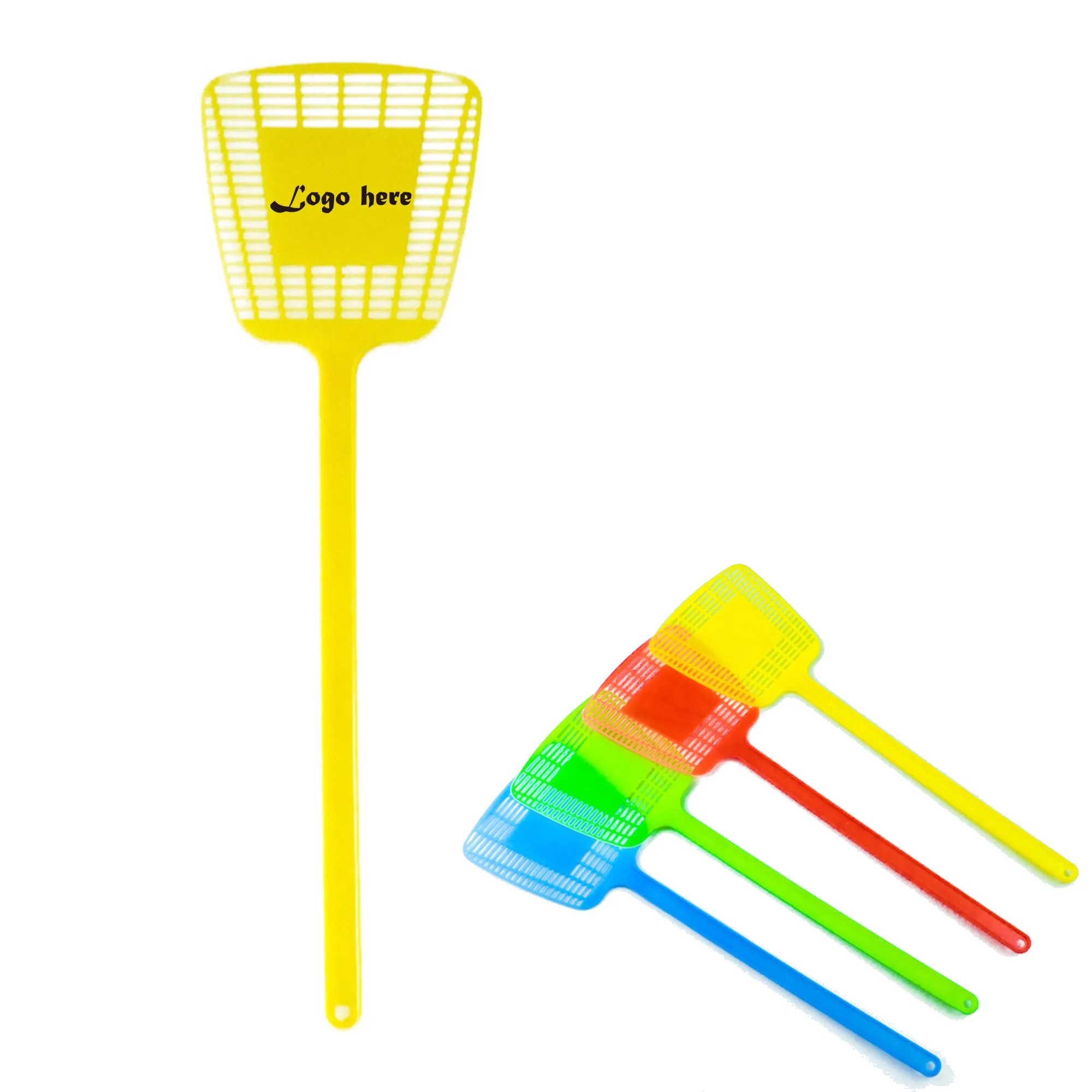 Plastic Fly Swatter Long Handle MOQ 10pcs 4