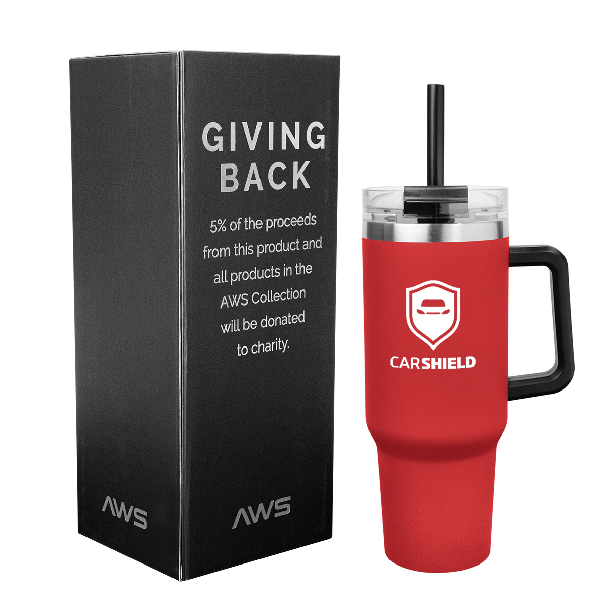 40 Oz. AWS Intrepid Stainless Steel Tumbler 17