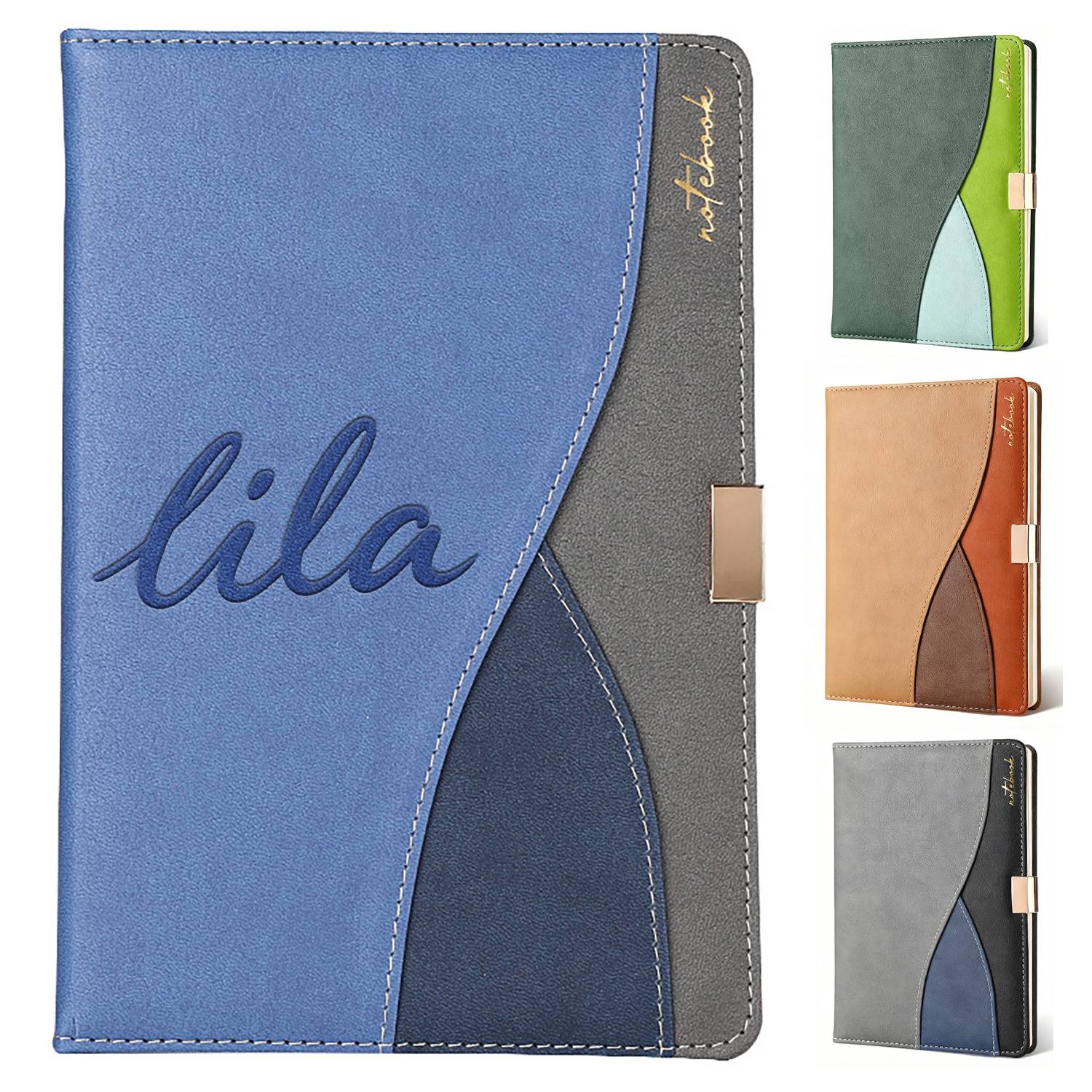A5 PU Leather Business Notebook 2