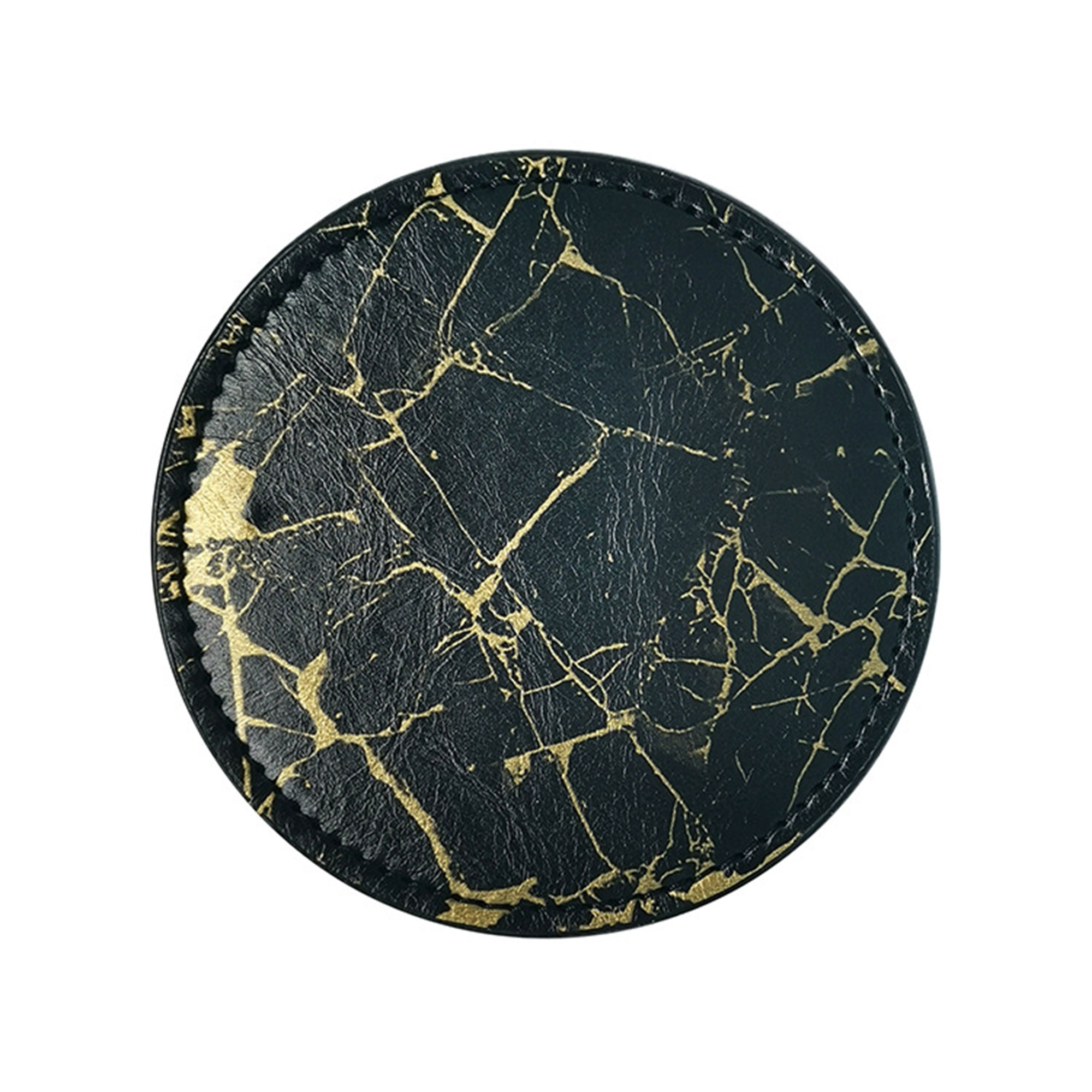 4 In PU Leather Round Coasters 5