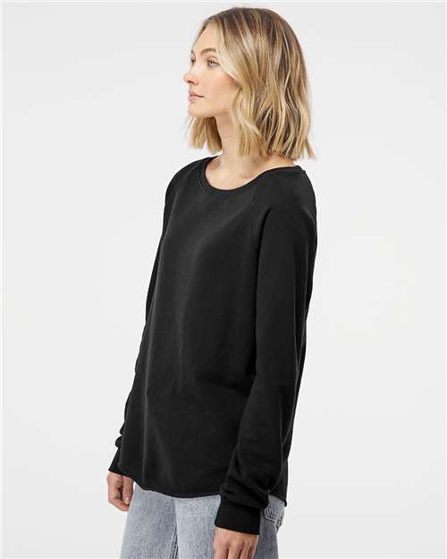 Women's California Wave Wash Crewneck Sweatshirt - PRM2000 12