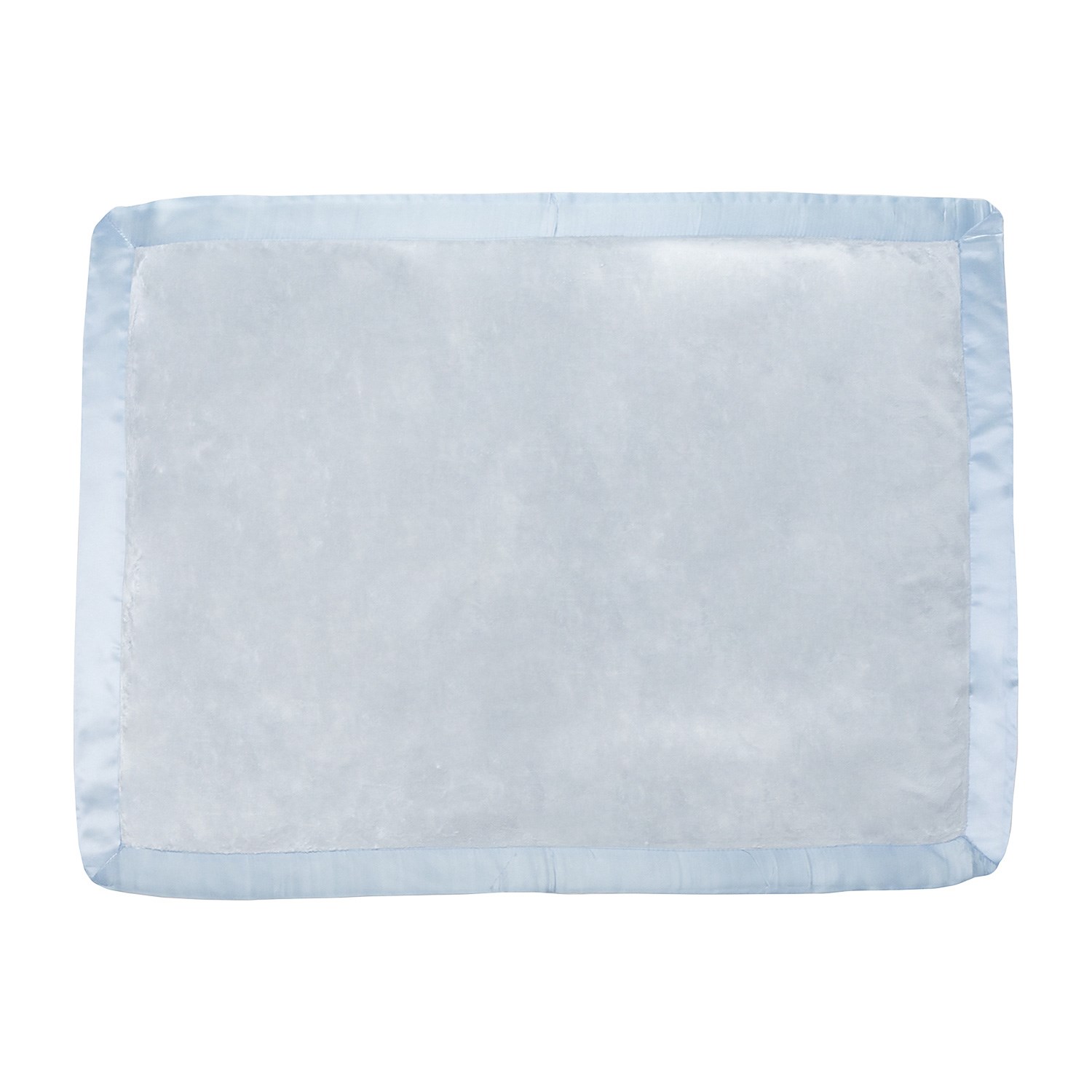 Satin Trim Tahoe Microfleece Baby Blanket 3