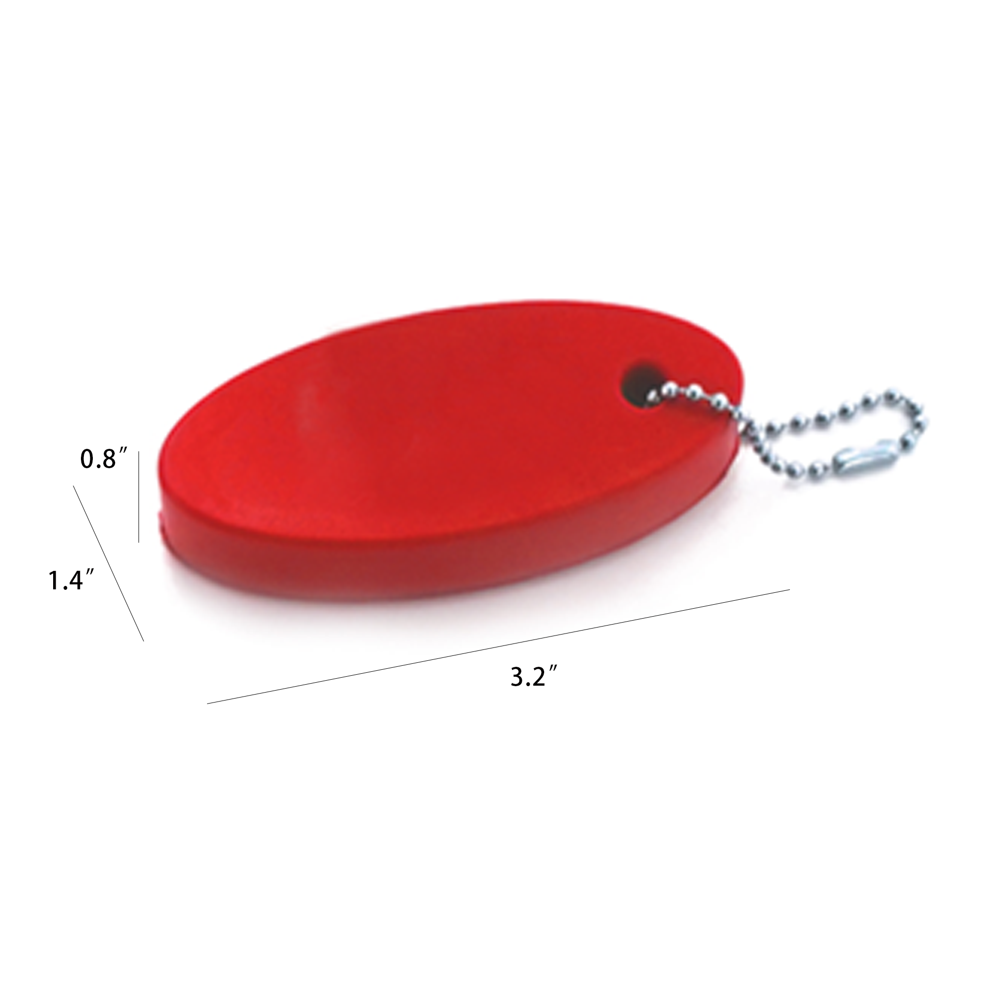 Colorful PU Floating Key Ring for Beach and Pool 3