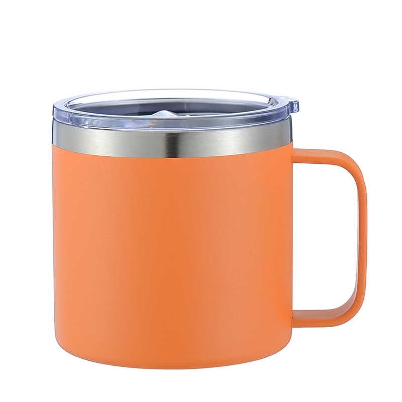 14 oz Vacuum Insulated Stainless Steel Mug with Lid 9