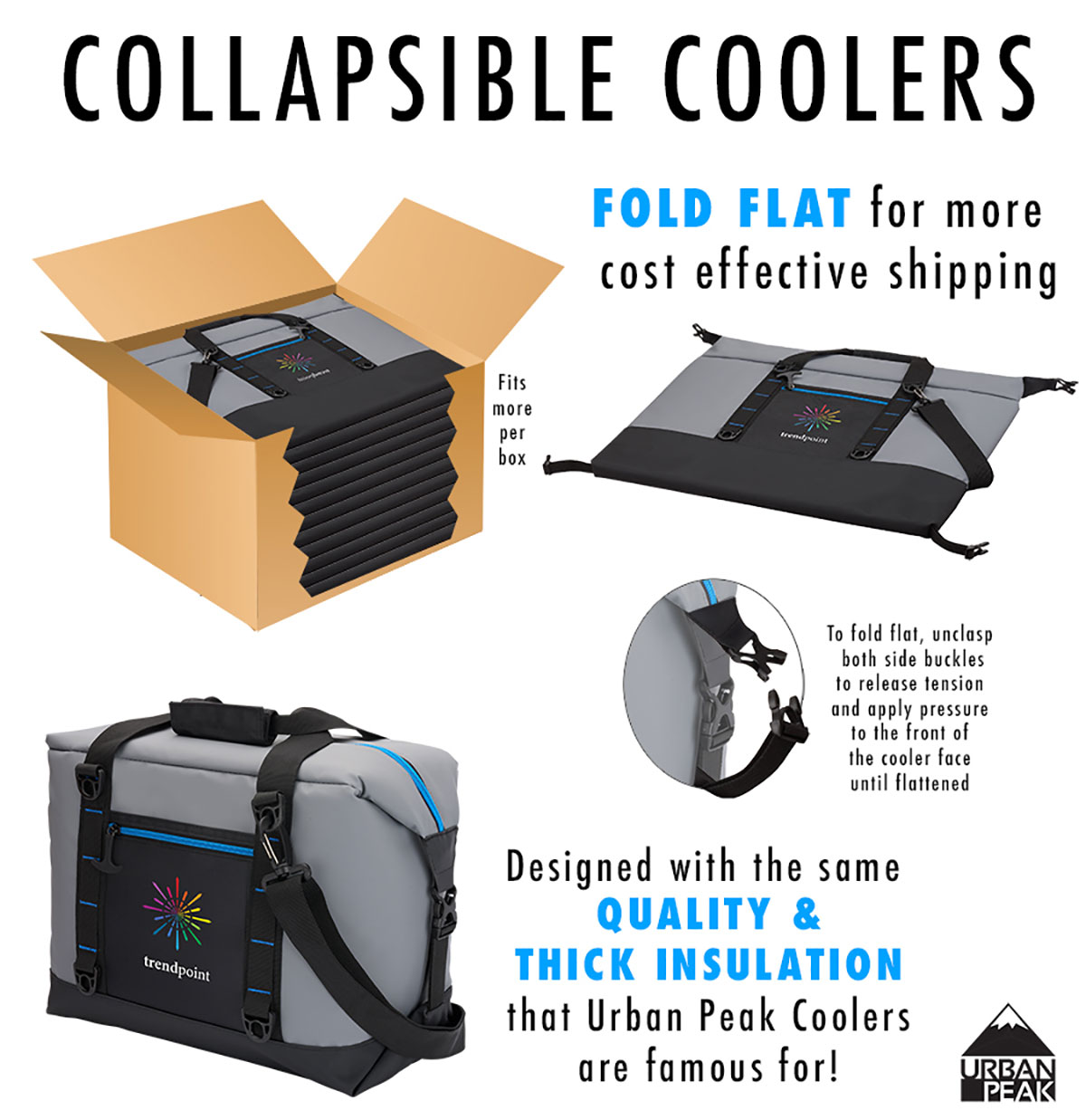 Urban Peak® 12 Can Collapsible Cooler 19
