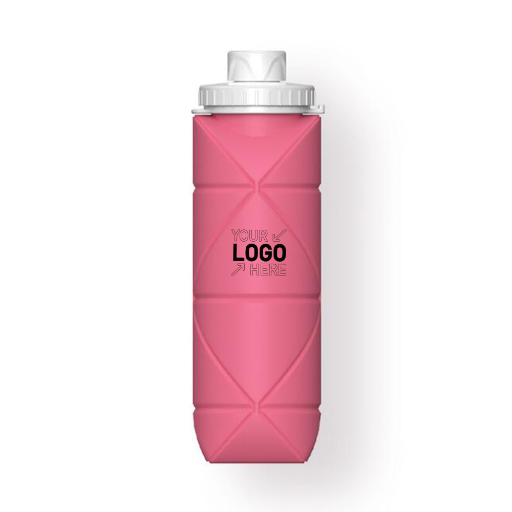 20oz Silicone Foldable Travel Sports Botttle 4