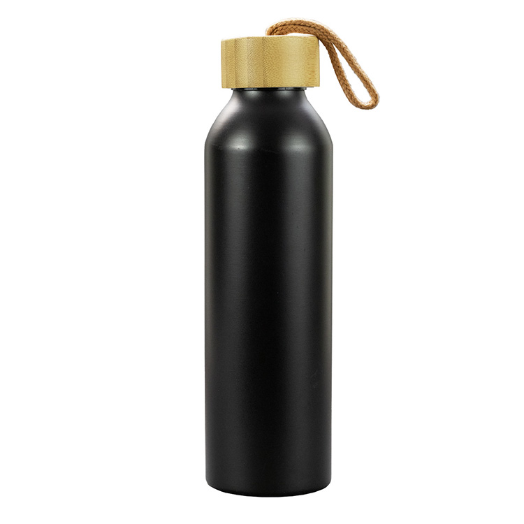"WHITNEY" 22oz Recycled Aluminum Bottle With a Bamboo Lid 15