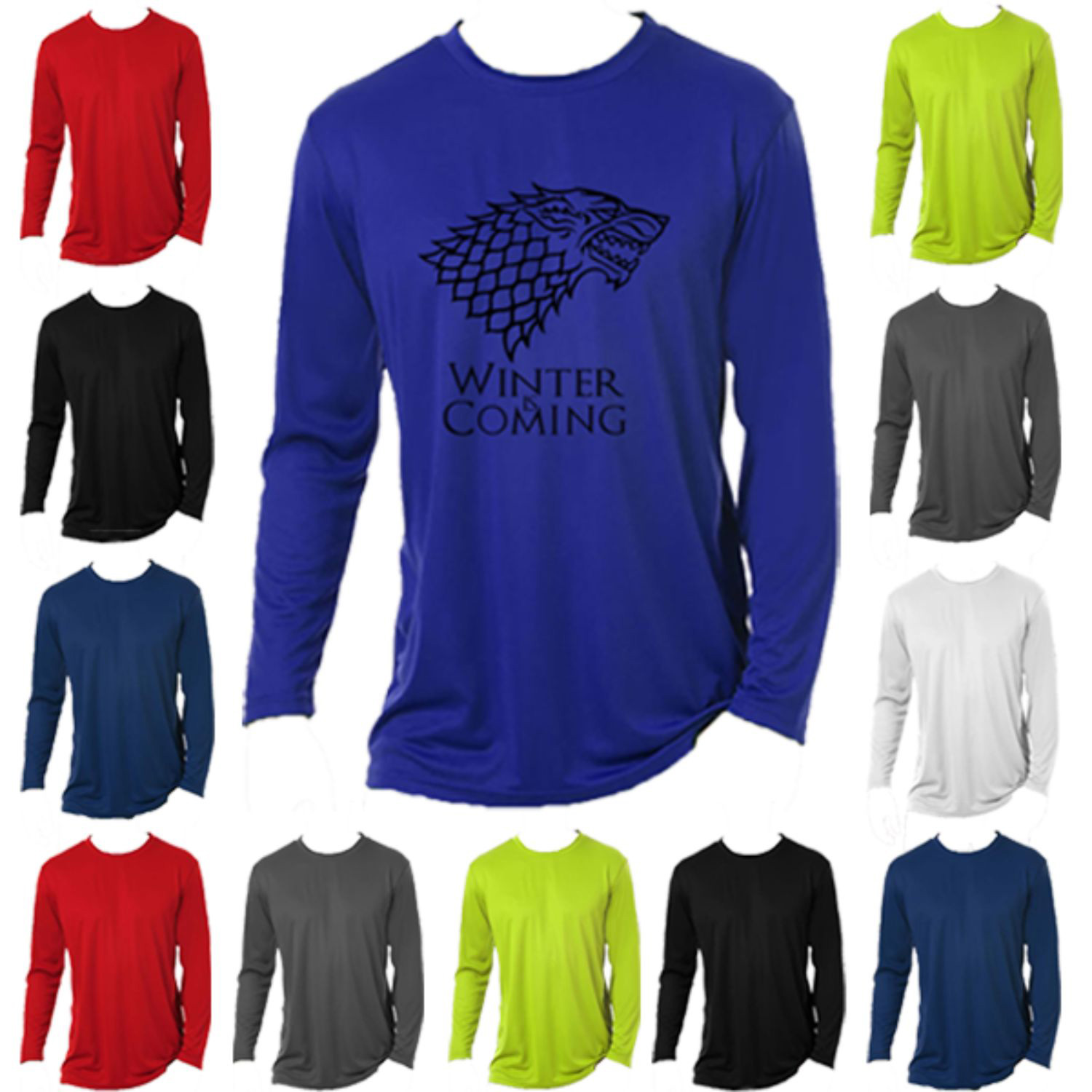 Classic Comfort Wicking Long Sleeve Winter T-Shirt 3.8 oz 1