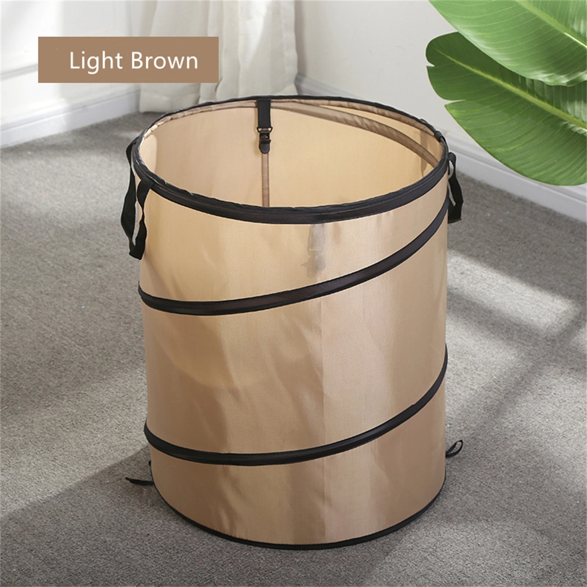 10-Gallon Collapsible Yard Waste Bag Leaf Bin 2