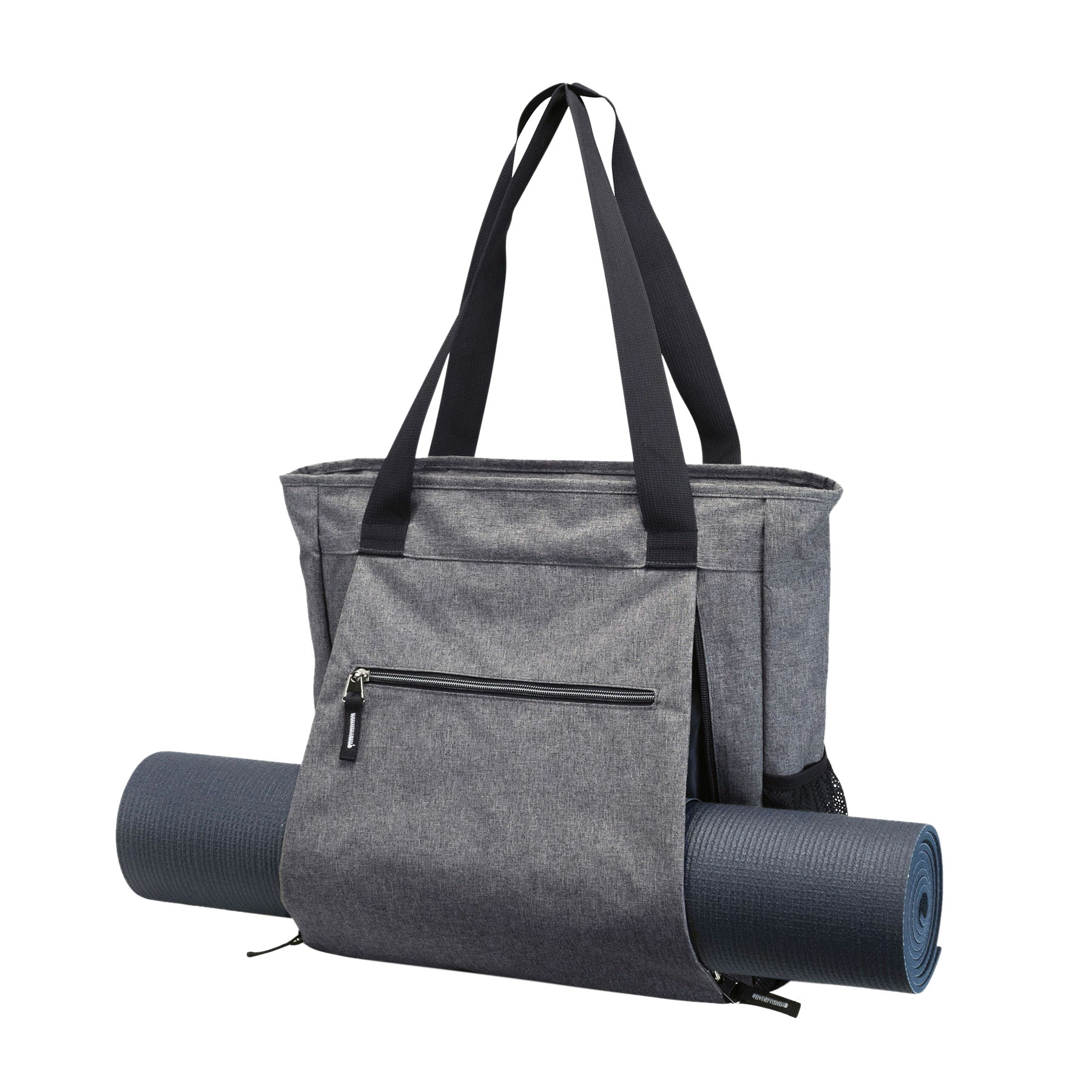 300D Heathered Yoga Mat Versatile Tote Sport Bag 5