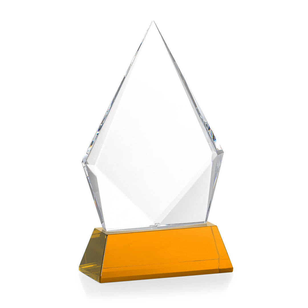 Shelton VividPrint™ Award on Newhaven Base - Amber 6