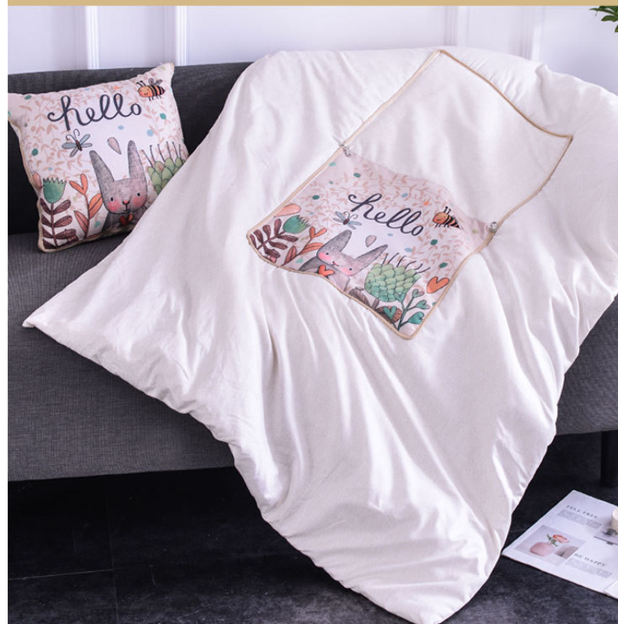 2-in-1 Office Blanket and Pillow Combo for Relaxation 6