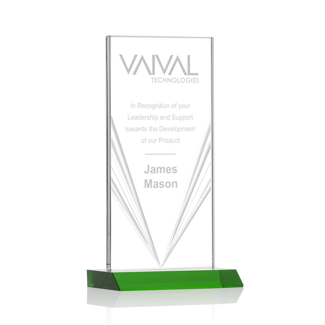 Seaford Liquid Crystal™ Award - Green 5