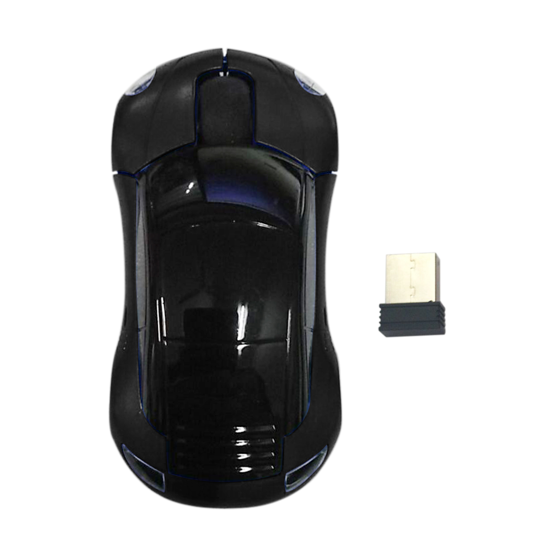 1400 DPI 2.4 GHZ Wireless Car Optical USB Mouse /Mice 6