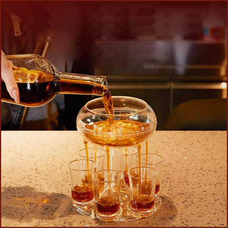 Transparent wine set wine dispenser liquor beer party pouring artifact 2