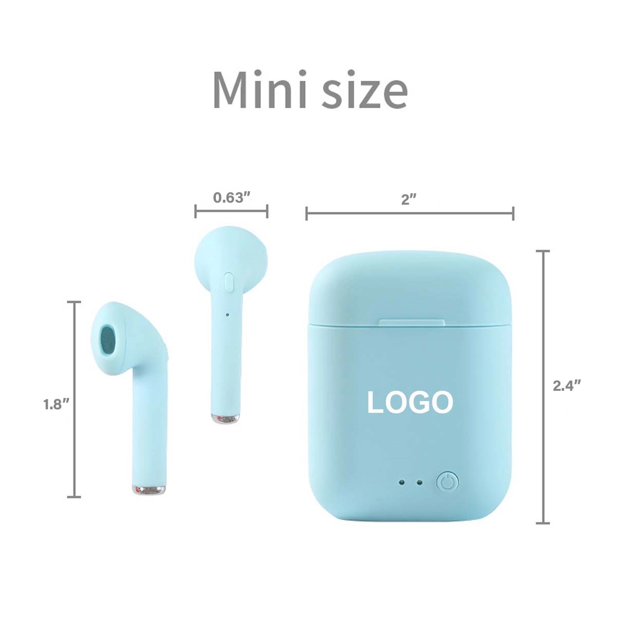 Wireless Bluetooth Earbuds with Charging Case 3