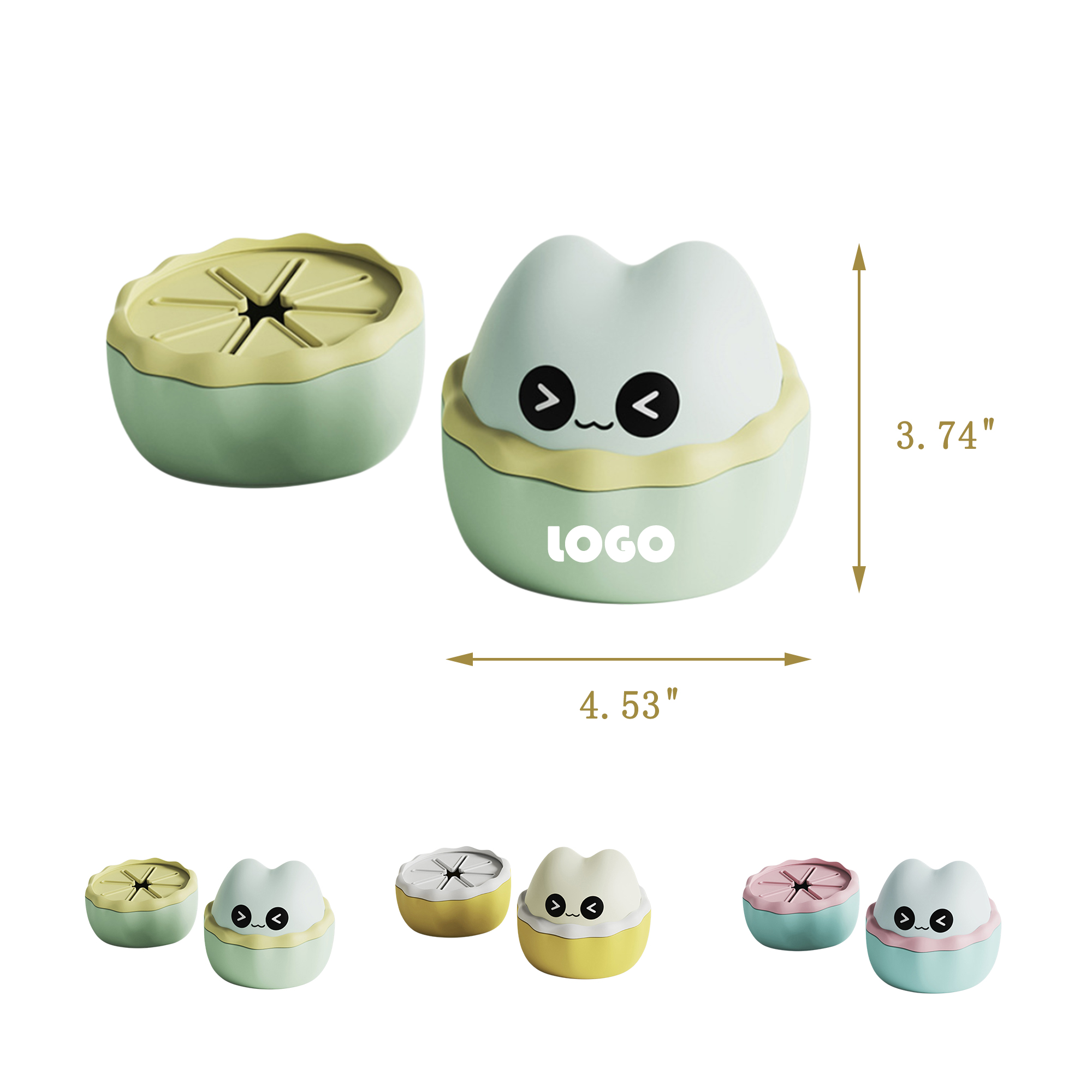 MOQ100 Silicone Snack Bowl Cup 2