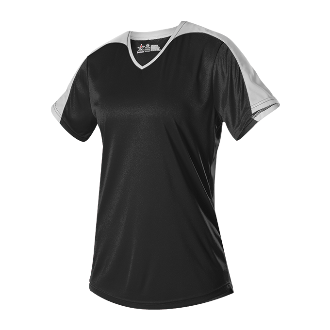 Womens V Neck Fastpitch Jersey 7