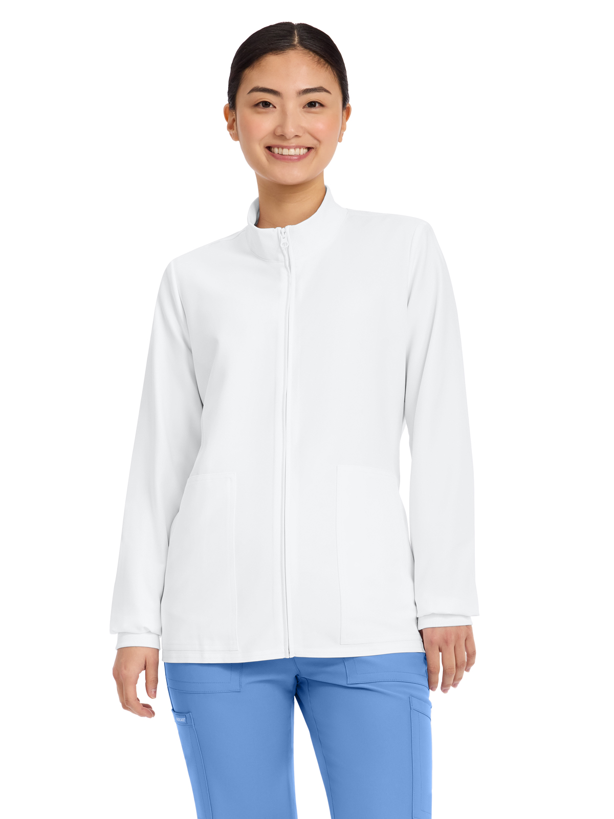Cherokee - Workwear Originals Ultra - Women's 2-Pocket Zip Up Scrub Jacket 54