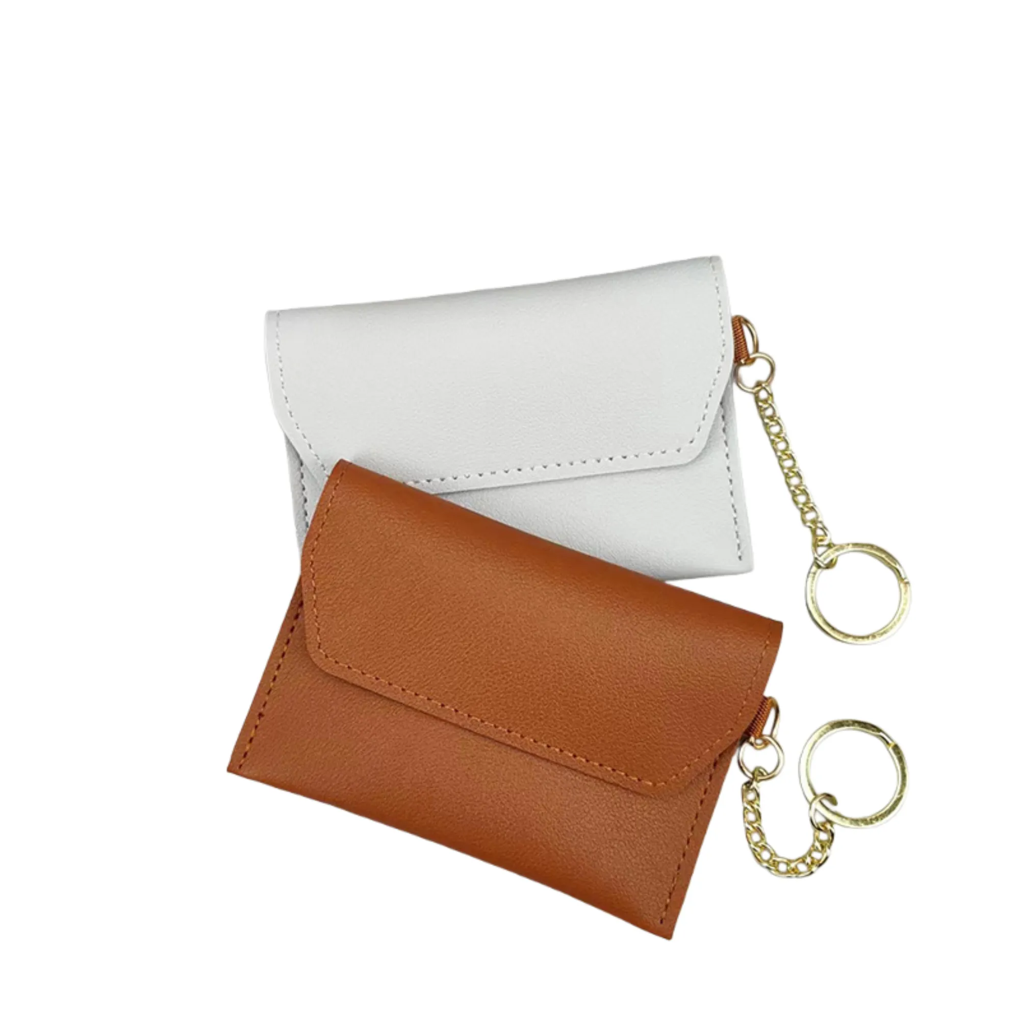 Mini Wallet Keychain Integrated ID Card Holder 11