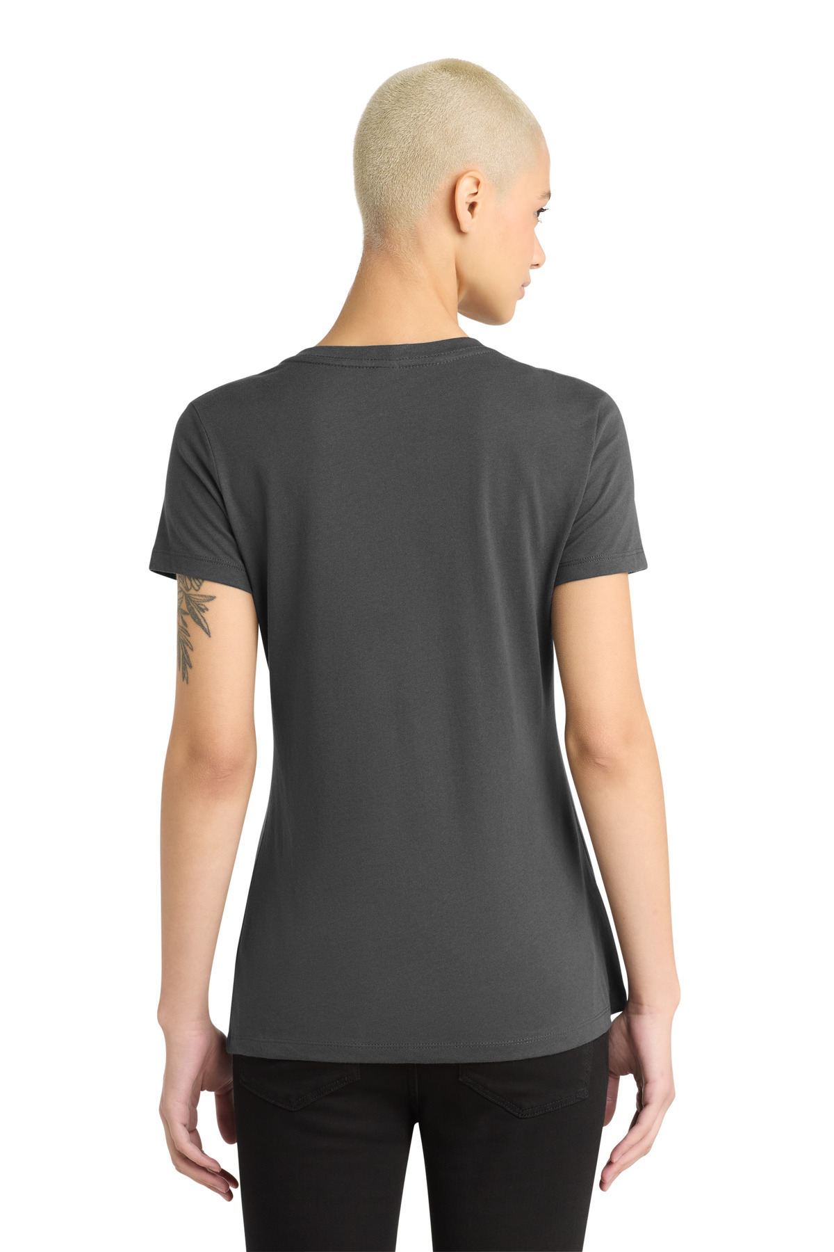 District - Women's Perfect Weight V-Neck Tee. DM1170L 32