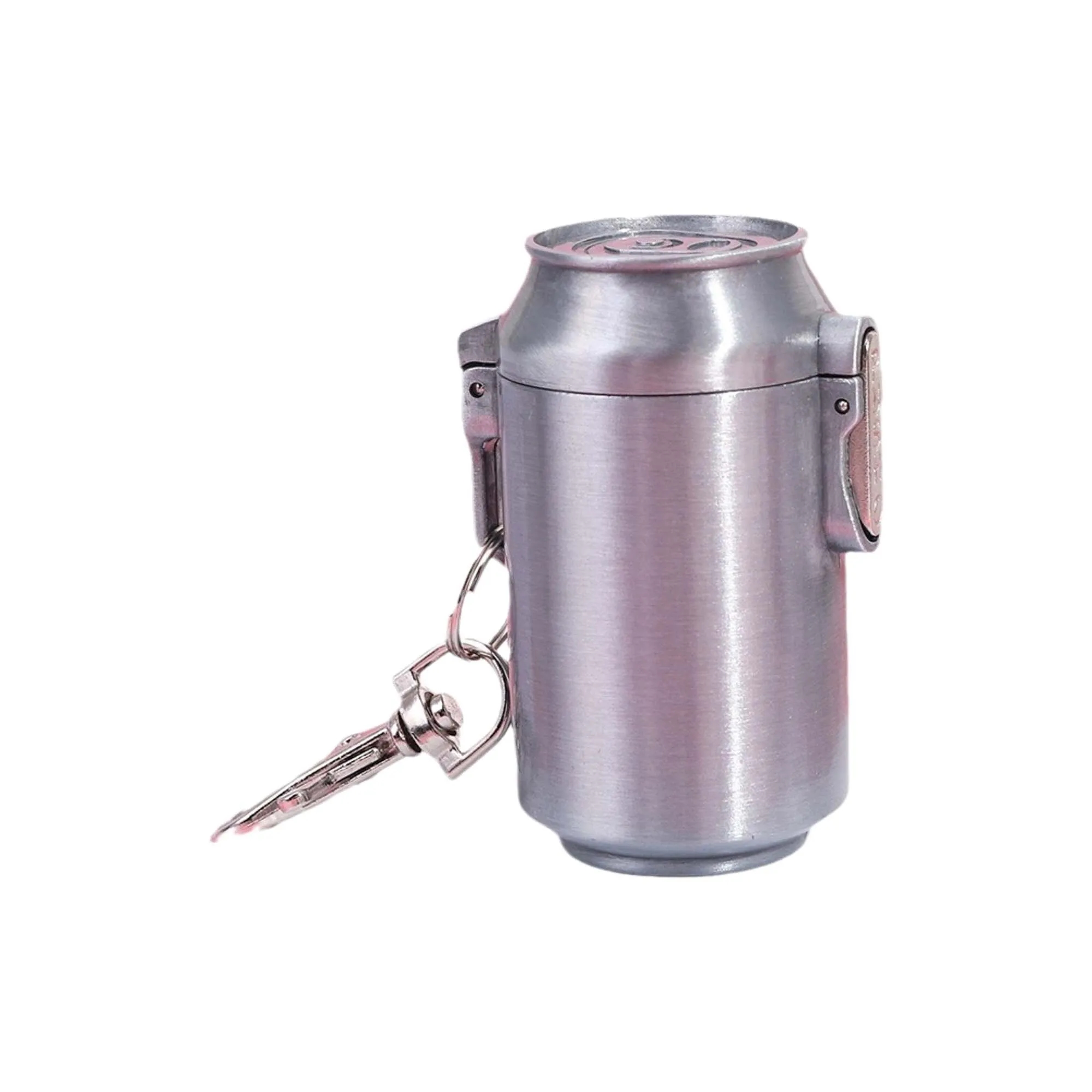 Portable Mini Coke Can Ashtray Keychain 2