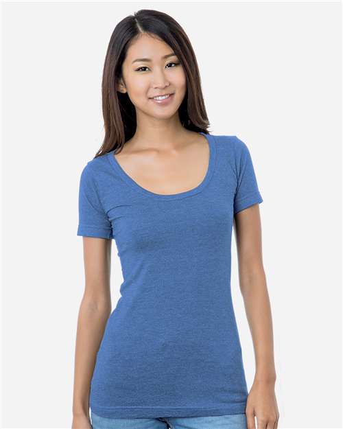 Women's USA-Made Scoop Neck T-Shirt - 3405 5