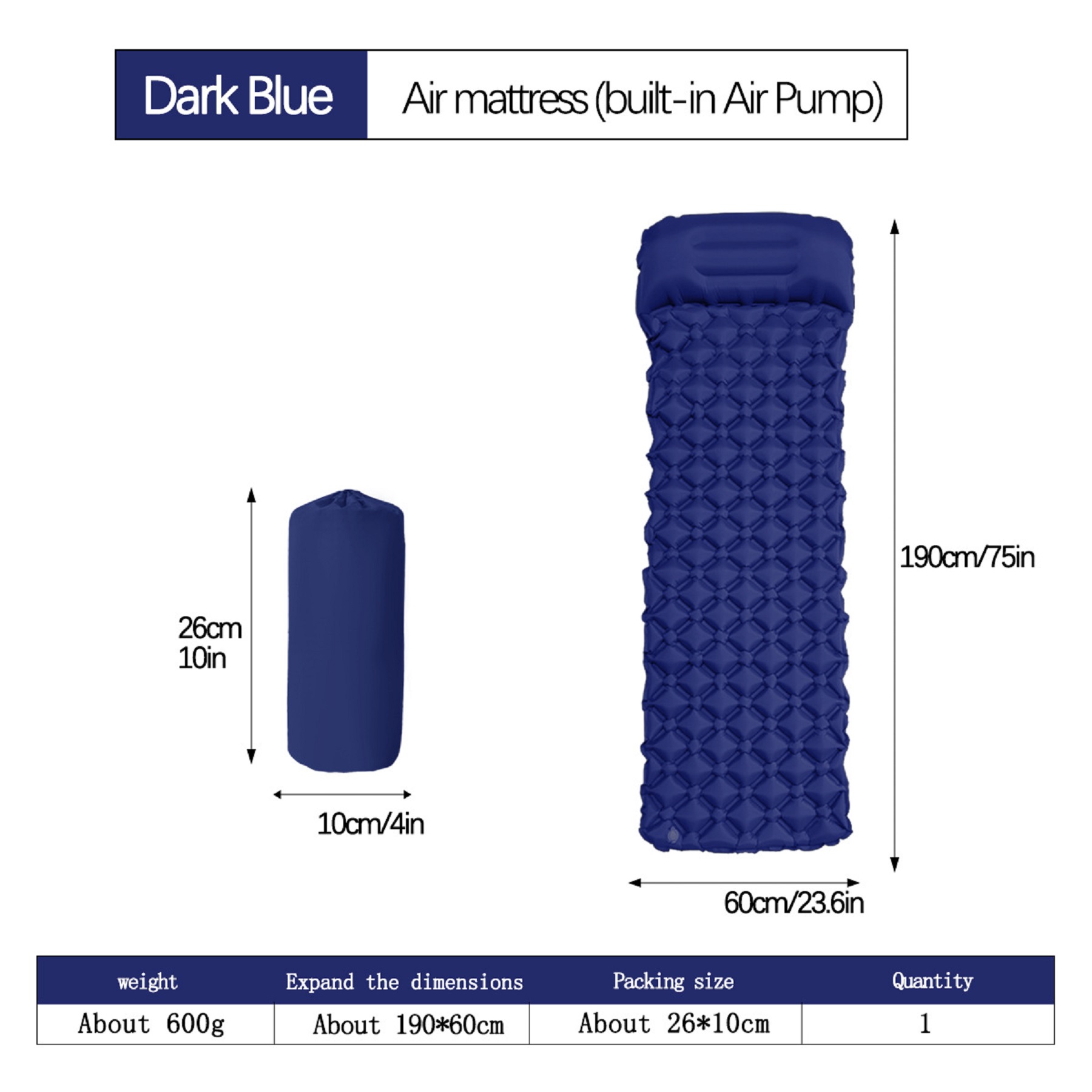 Ultralight Inflatable Sleeping Pad 5