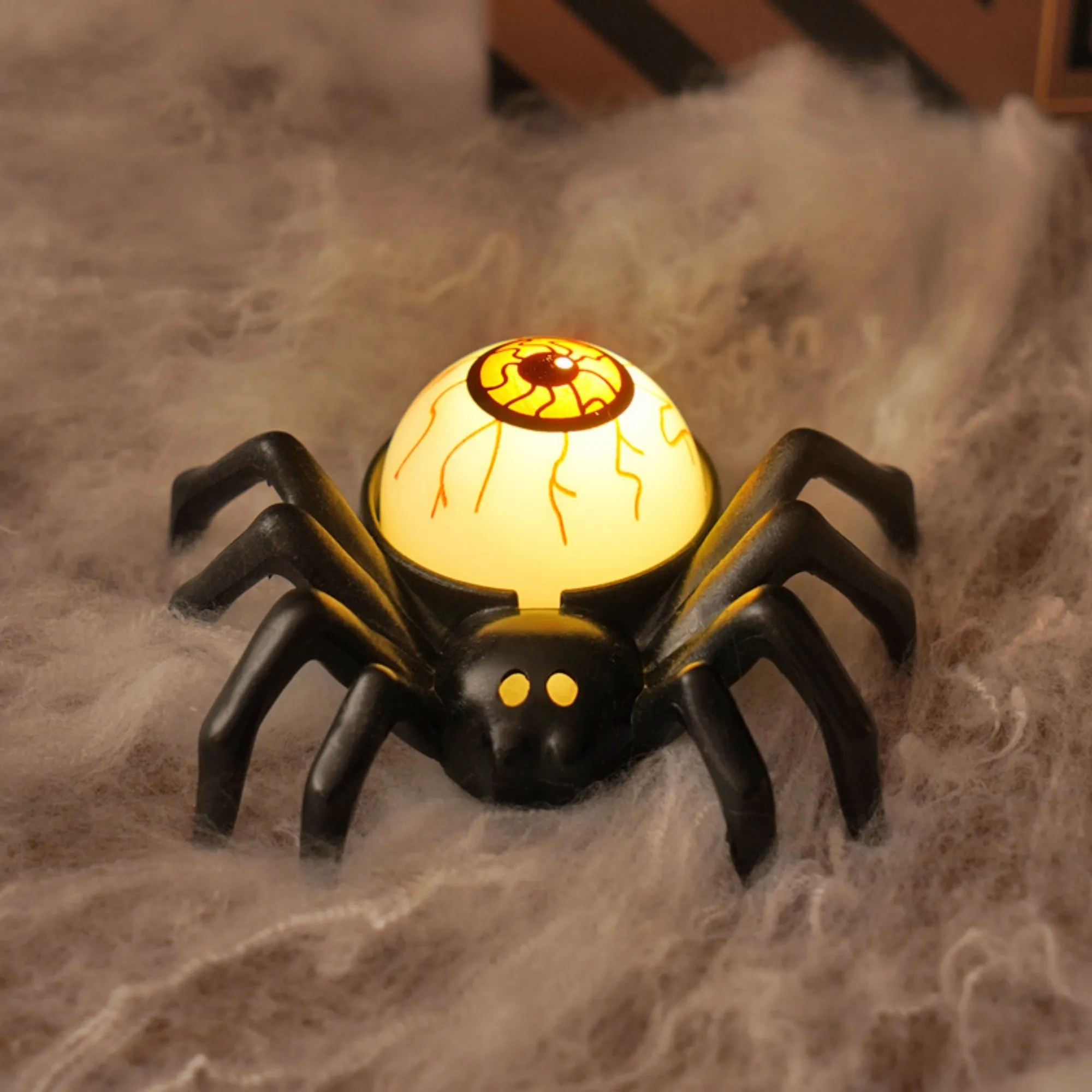 Halloween Lighted Spider Candle Ornament 2