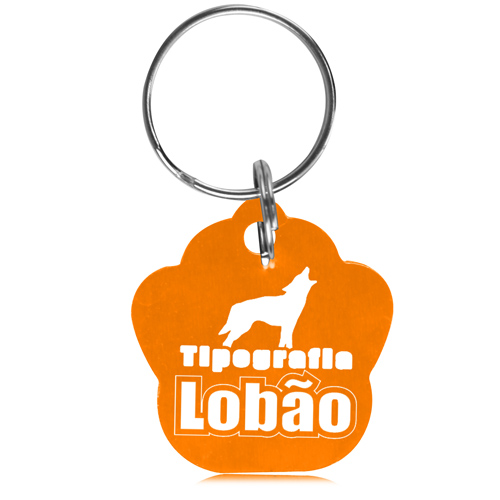 Paw Shaped Collar Dog Tag 18