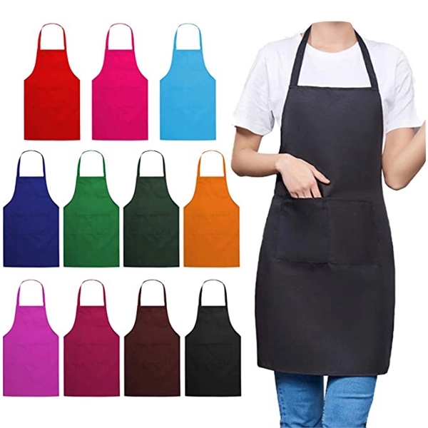 Bib Aprons with 2 Pockets 2