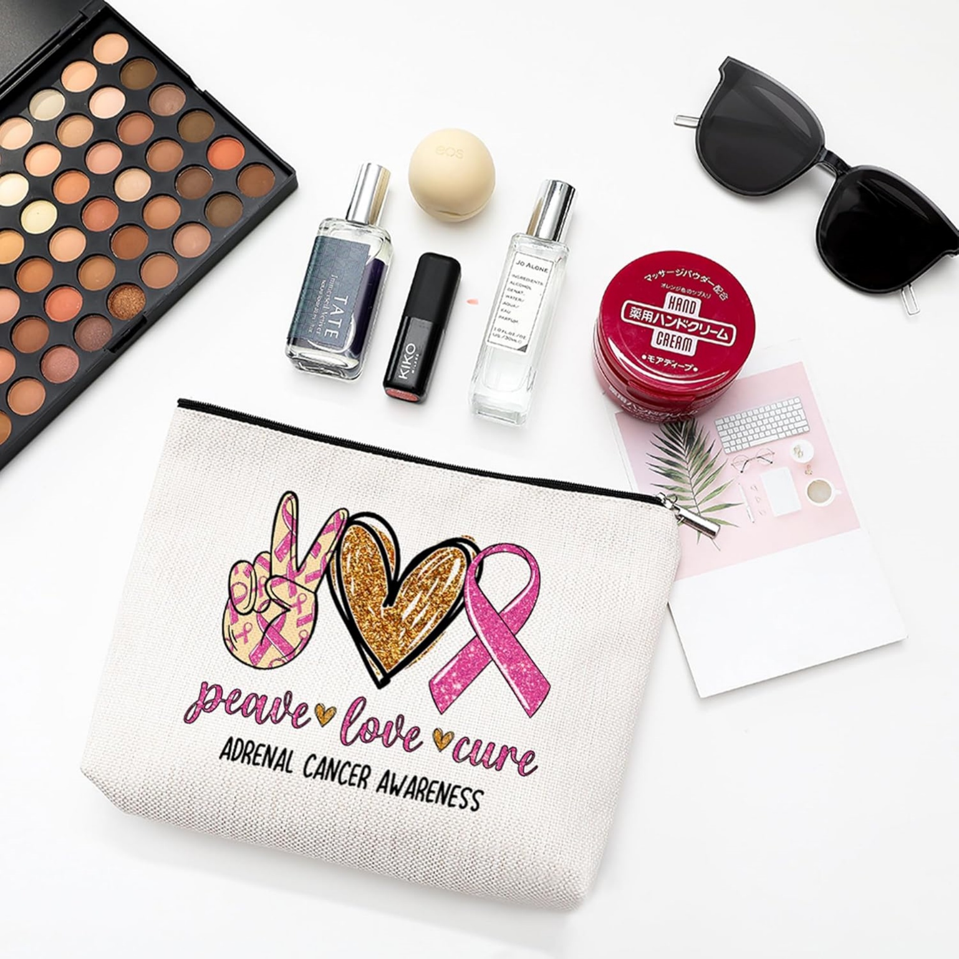 Breast Cancer Awareness Cosmetic Bag 8