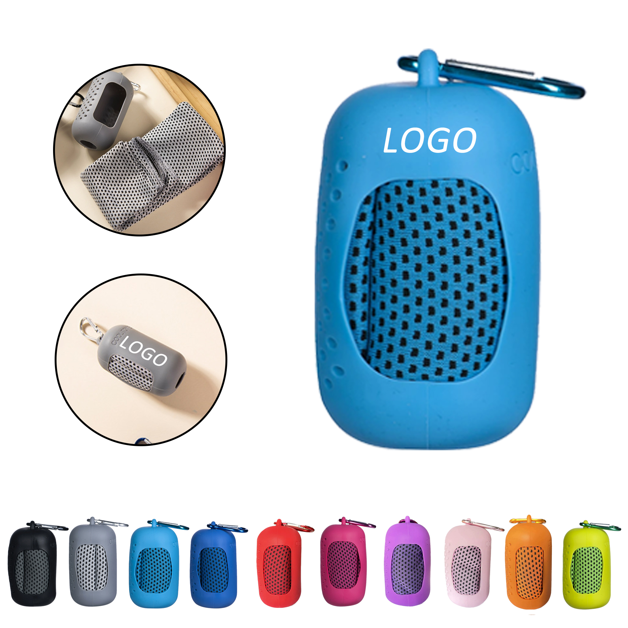 Quick-Dry Sports Towel Portable Storage Bag 2